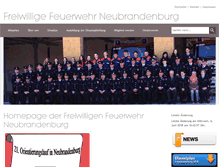 Tablet Screenshot of feuerwehr-innenstadt-nb.de